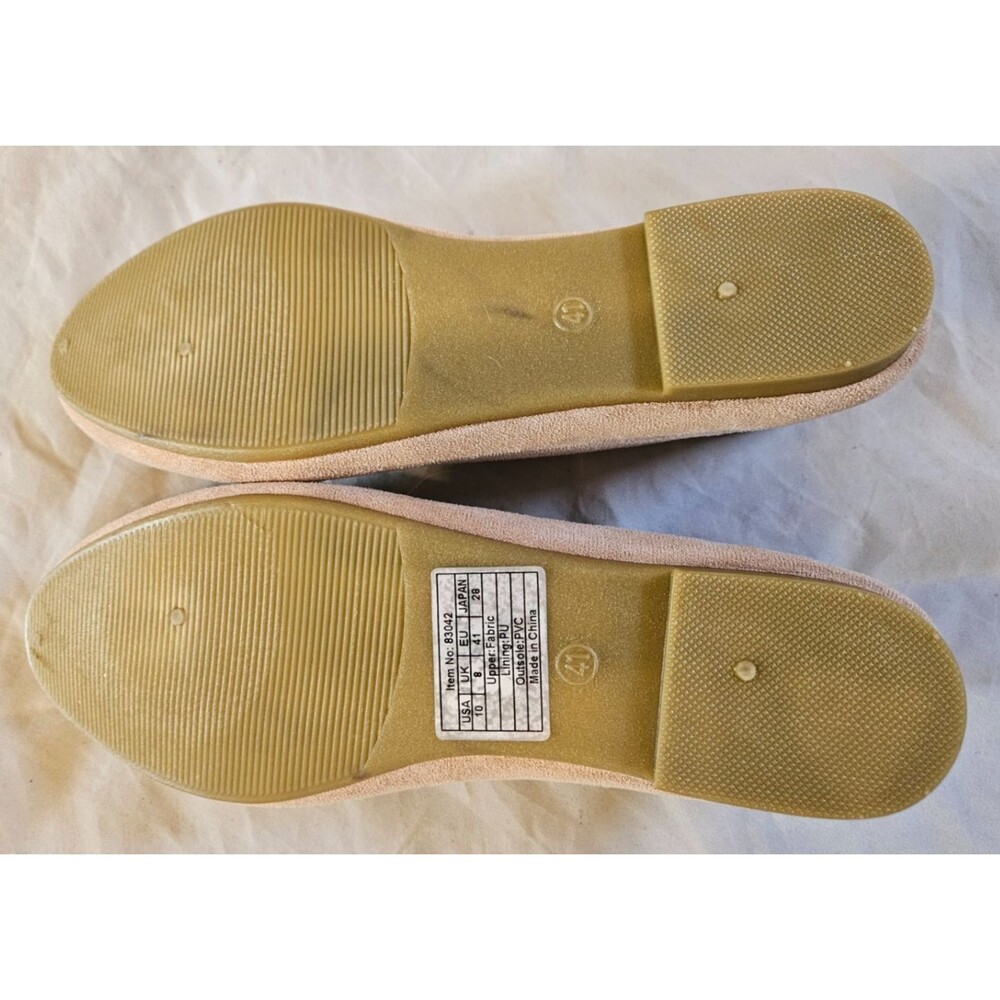 Pink Flat Dress Shoes Womens SZ 10 Item No. 83042 Walmart - Picture 3 of 3